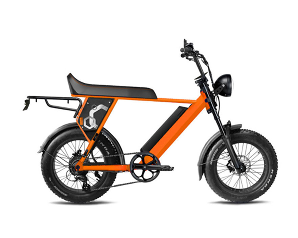 Scrambler style e-bike lee9410