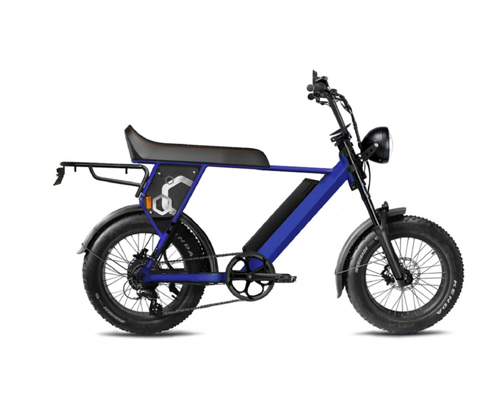 Scrambler style e-bike lee9410