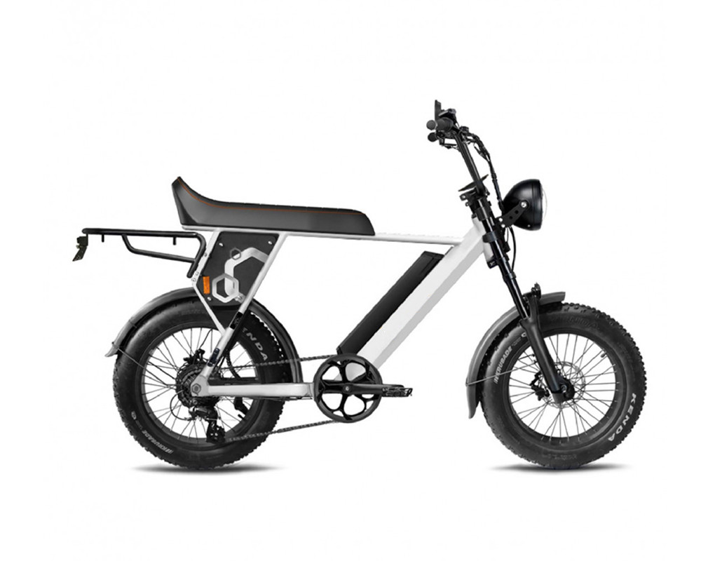 Scrambler style e-bike lee9410