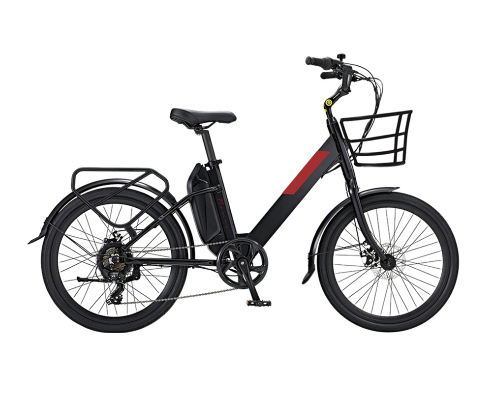 Lee6210 Ladies Step Through Electric City Bike