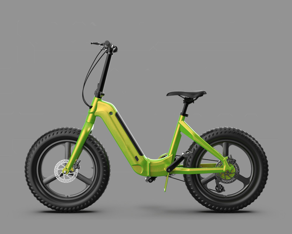 Folding fat tire electric bike lee910