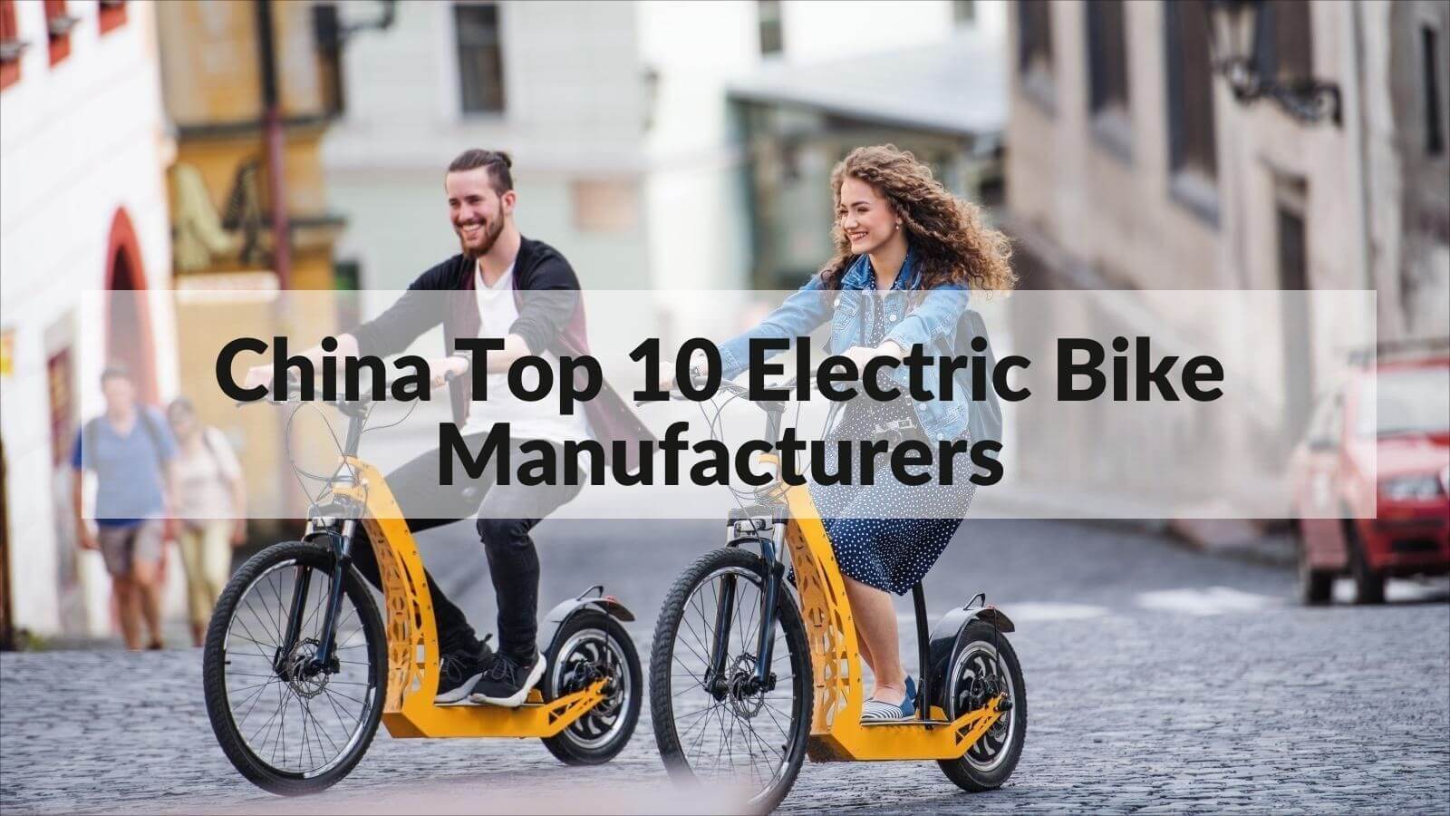 Electric Bike Manufacturers 