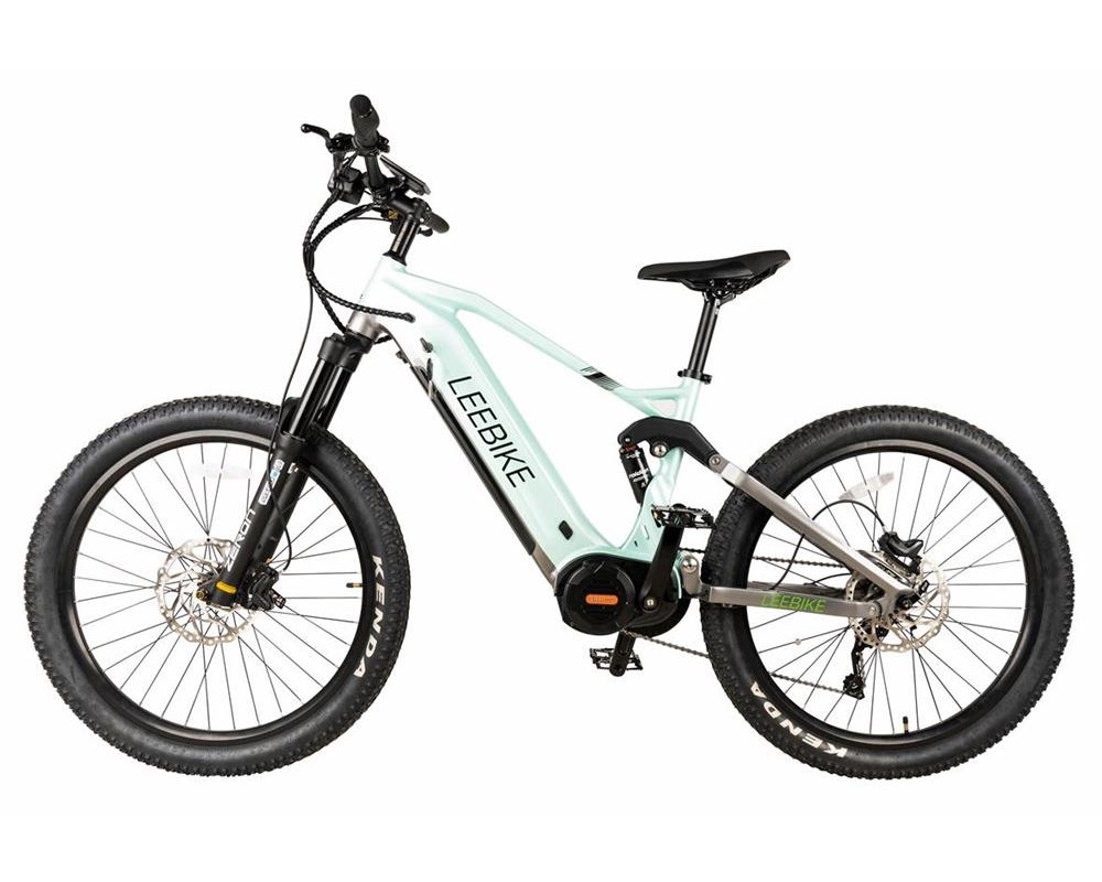 Lee504 Mid Drive Dual Suspension Electric Mountain Bike