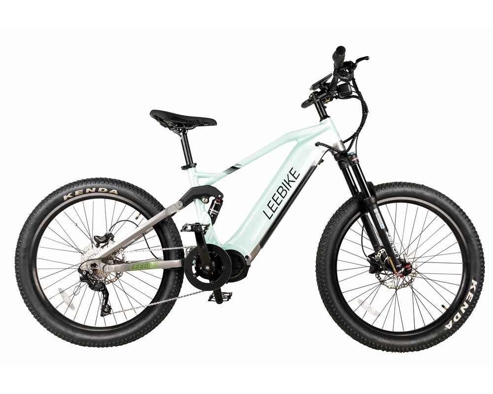 Lee504 Mid Drive Dual Suspension Electric Mountain Bike