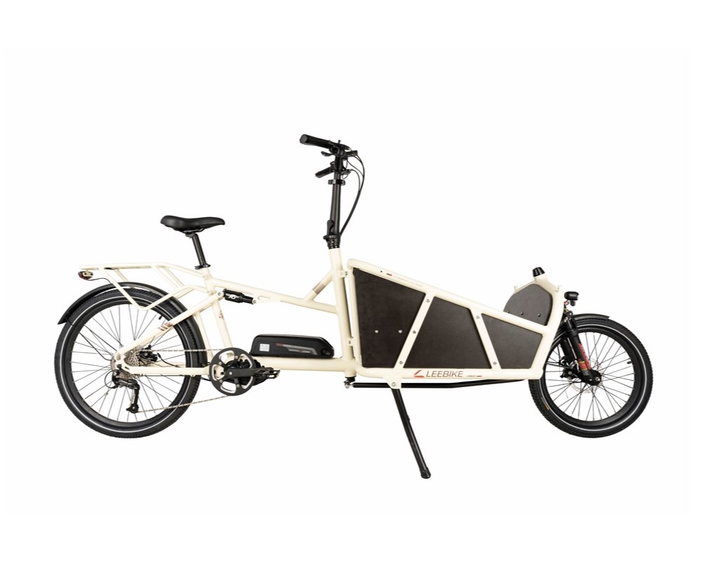 Bafang Mid Drive Dual Suspension Electric Cargo Bike Lee640