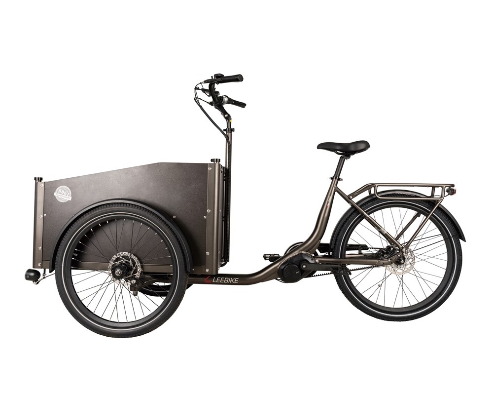 Bafang Mid Motor Gates Belt Drive 3 Wheels Electric Cargo Bike Lee650