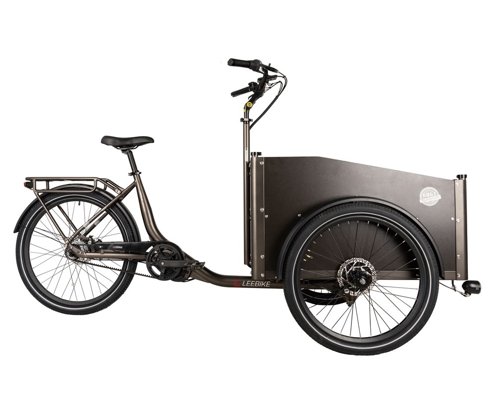 Bafang Mid Motor Gates Belt Drive 3 Wheels Electric Cargo Bike Lee650