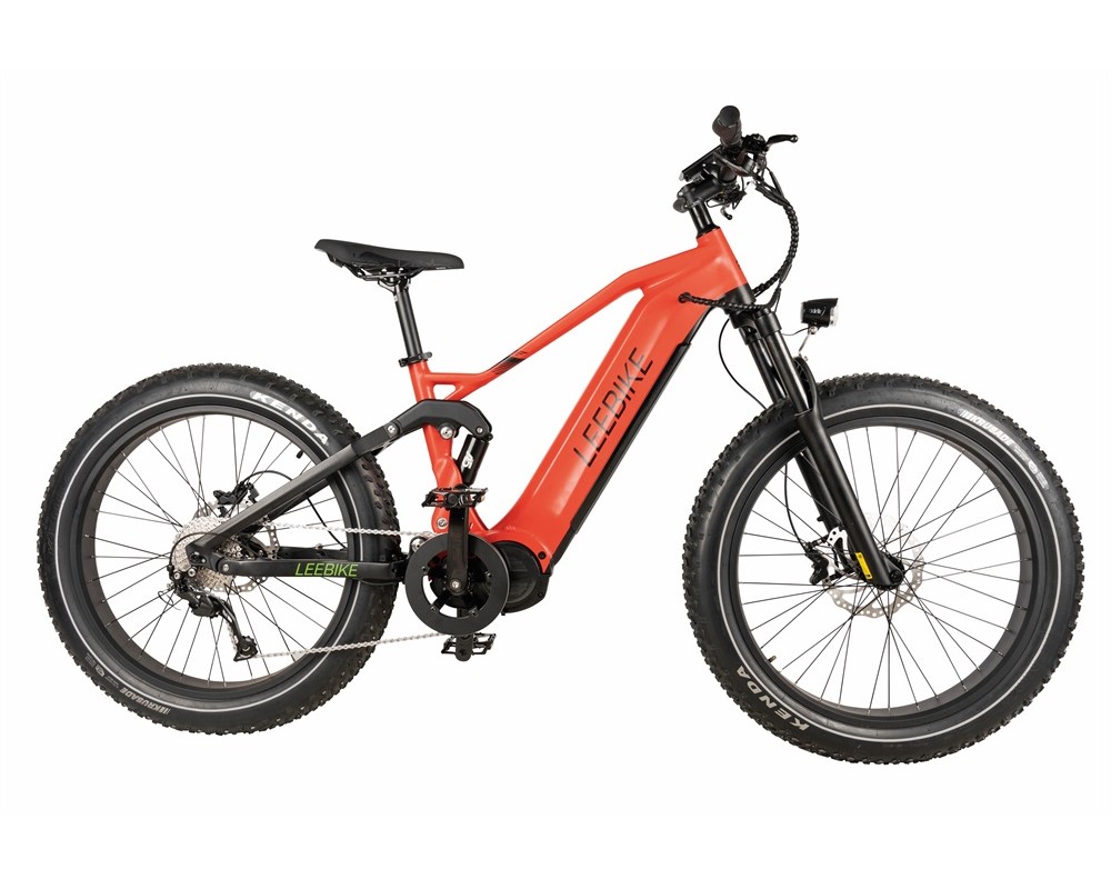 Mid Drive Fat Tire Electric Mountain Bike Lee954