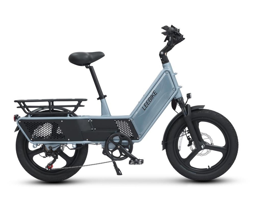 Compact Aluminum Frame Electric Cargo Bike