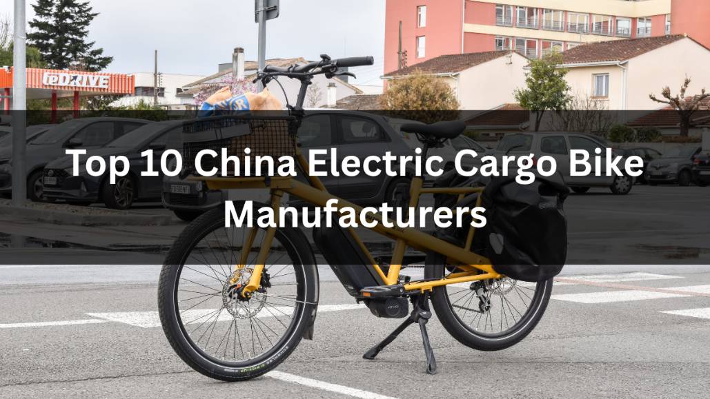 Top 10 China Electric Cargo Bike Manufacturers in 2026