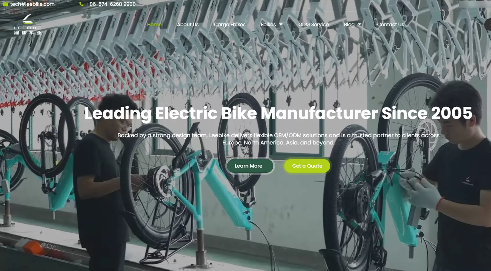 Leebike Electric Bike Manufacturer