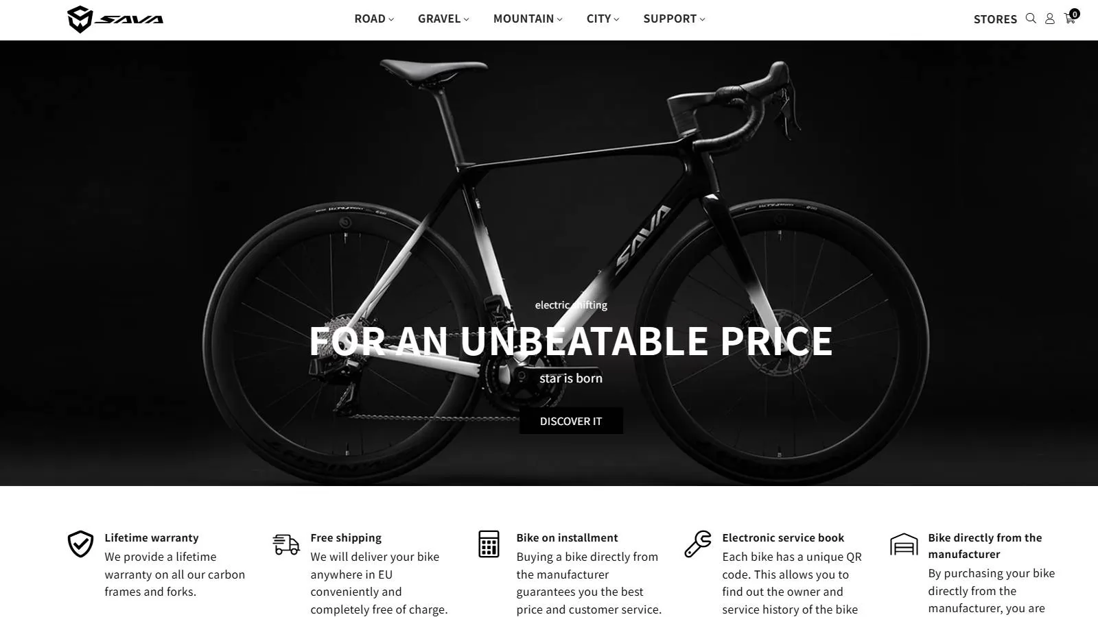 SAVA Bike Carbon E-Bike